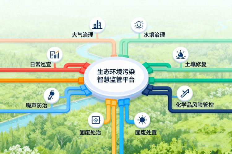 管控大气,水,土壤,噪声,固体废物,化学品污染,细化排污许可,日常监管